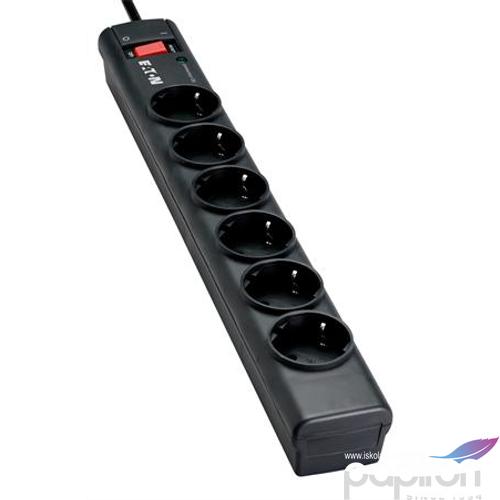 HáLózati eszközök Eaton Protection Strip 6 DIN túlfeszültségvédő elosztó