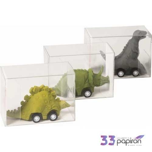 Radír Brunnen dinoszaurusz lendkerekes 4x5cm