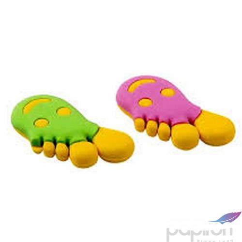Radír CFS Cool for School FOOT lábfej alakú smile radír iskolaszezonos termék Papiron