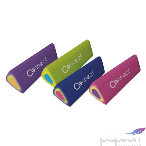 Radír Connect háromszögletű,hasáb színes 45x15x15mm