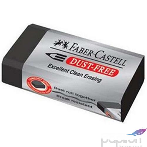 Faber-Castell radír forgácsmentes fekete dust-free prémium minőségű termék 187124