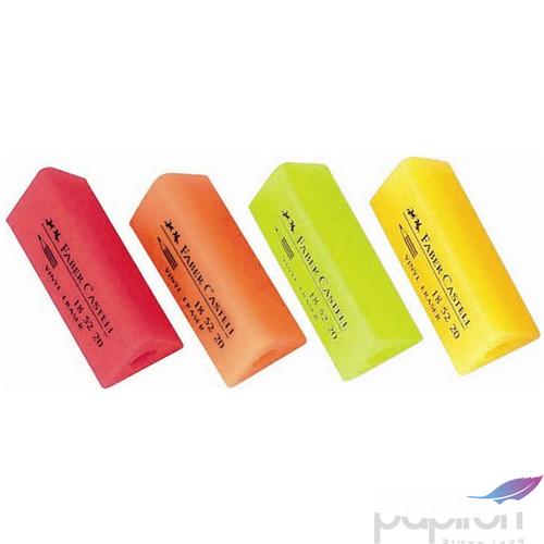 Faber-Castell ceruzafogó radír Grip ceruzafogó háromszög neon színes PV prémium minőségű termék 185220 - .13