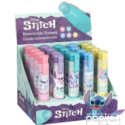Radír visszahúzható Stitch 5minta