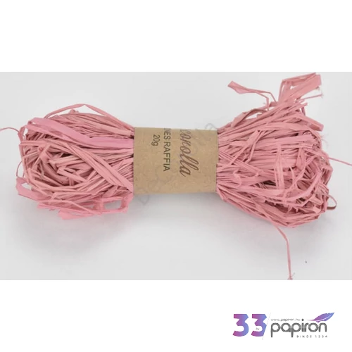Raffia rózsaszín 20g