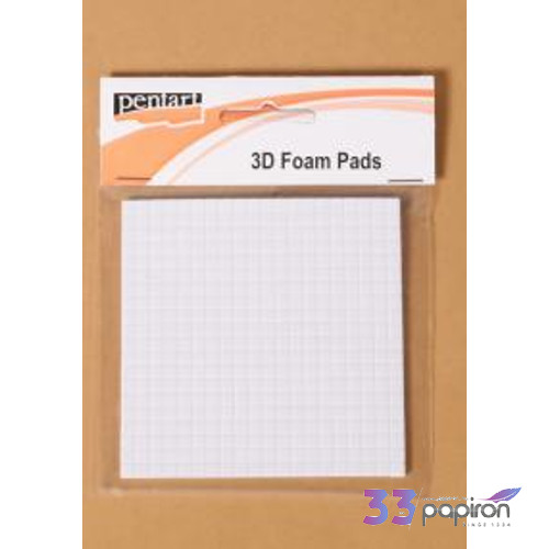 3D kétoldalu ragasztókocka 2mm pentart 5x5mm 693
