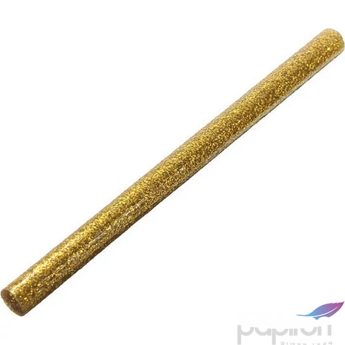 Ragasztópisztolyba ragasztórúd arany csillámos patron 3db-os 7x200mm