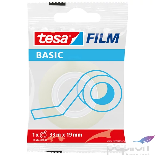 Ragasztószalag 33mx19mm TESAfilm Basic 58544 TESA minőségi ragasztó