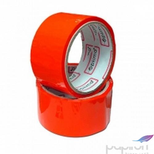 Ragasztószalag Optima 48mmx33m piros csomagzáró Papiron
