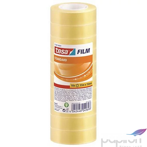 Ragasztószalag Tesa 15 mm x 33 m, tesafilm, átlátszó