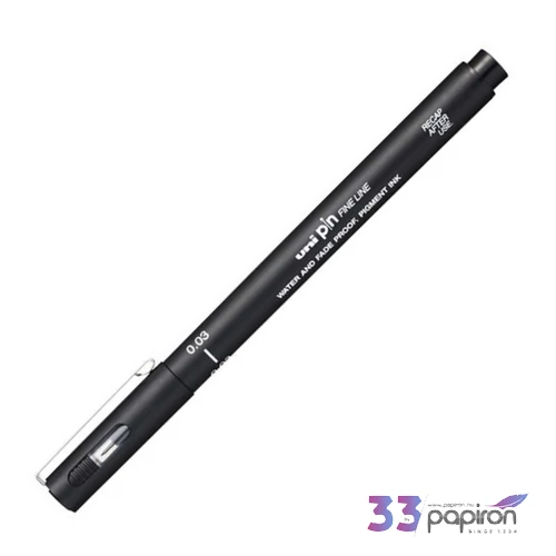 Rajzmarker Uni 0,03 mm, PIN, fekete