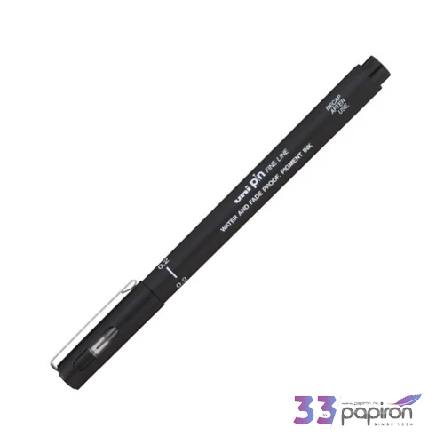 Rajzmarker Uni 0,2 mm, PIN, fekete