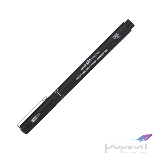 Rajzmarker Uni 0,2 mm, PIN, fekete