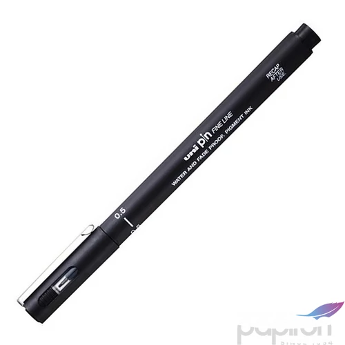 Rajzmarker Uni 0,5 mm, PIN, fekete