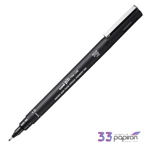 Rajzmarker Uni 1 mm, PIN, fekete