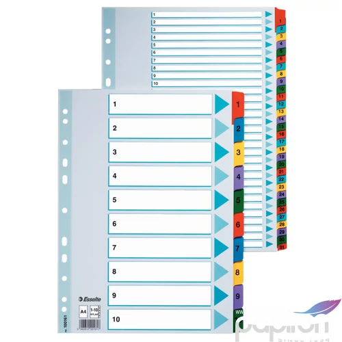 Regiszter Esselte A-Z mylar A-Z A4 Esselte