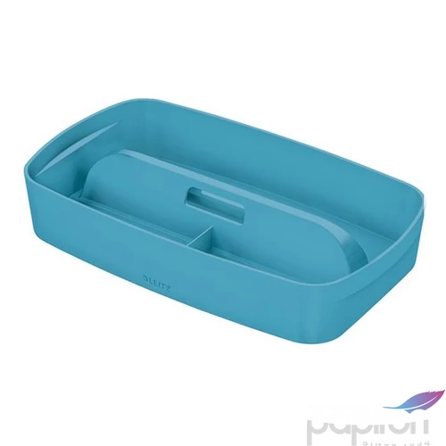 Rendszerező tálca Leitz fogantyúval, MyBox Cosy, nyugodtkék Csomagolás, tárolás Dizájn tárolódobozok