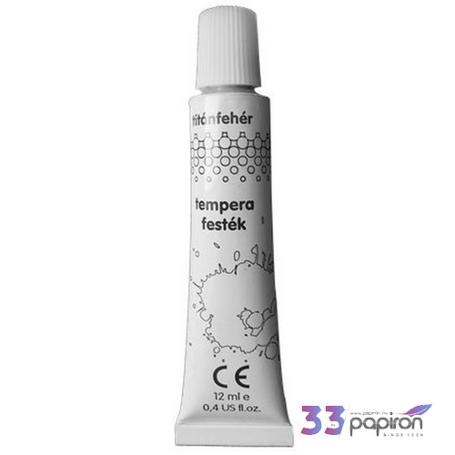 Tempera fehér Nebulo 12ml-es Iskolaszerek NEBULO NTF-F-1-12