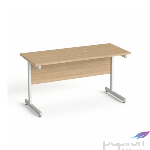 Íróasztal MAYA SV-26 Íróasztal, szürke fémlábbal, 140x70 cm, IBXA26K