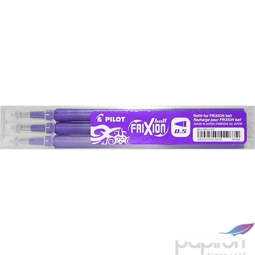 Roller tollbetét 0,25 Pilot Frixion Ball/Clicker törölhető lila Írószerek PILOT BLS-FR5-V-S3