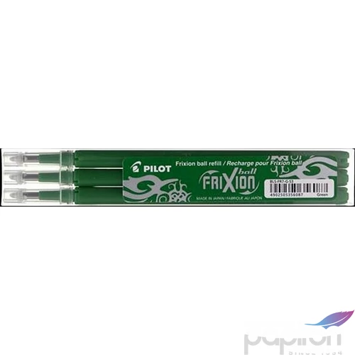Roller tollbetét 0,35 Pilot Frixion Ball/Clicker törölhető zöld Írószerek PILOT BLS-FR-7-G-S3