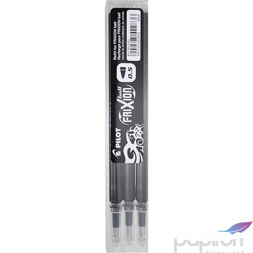 Roller tollbetét 0,25 Pilot Frixion Ball/Clicker törölhető fekete Írószerek PILOT BLS-FR5-B-S3