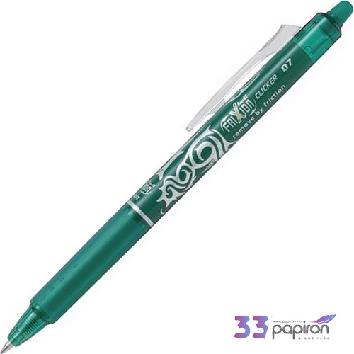 Toll roller 0,35 mm Pilot Frixion Clicker törölhető zöld Írószerek PILOT BLRT-FR7-G