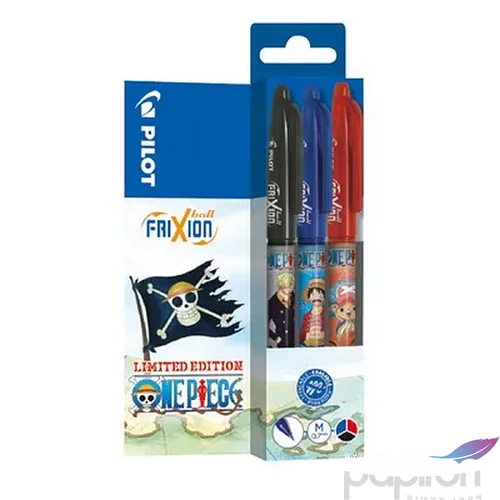 Rollertoll 0,35mm Pilot nyomógombos, Frixion Ball One Piece 3 különböző szín
