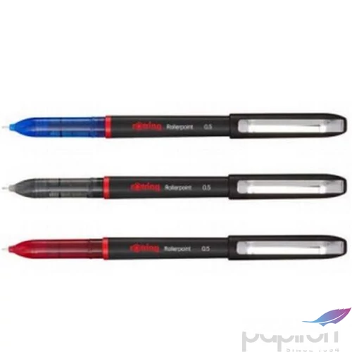 Rollertoll Rotring 0,5mm kupakos, Rollerball kék