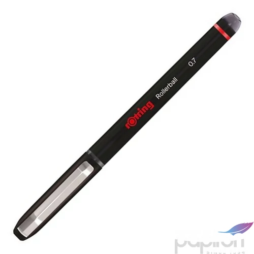 Rollertoll Rotring 0,7mm kupakos, Rollerball fekete