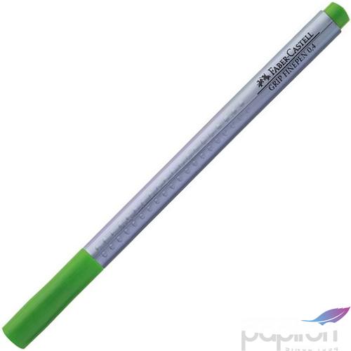 Faber-Castell tűfilc 0,4mm Grip fű zöld rostiron 151666