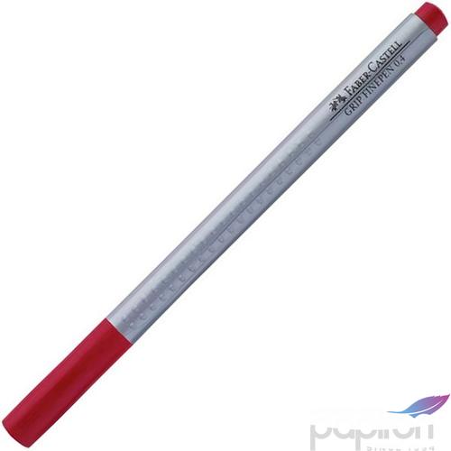 Faber-Castell tűfilc 0,4mm Grip kármin piros rostiron 151626