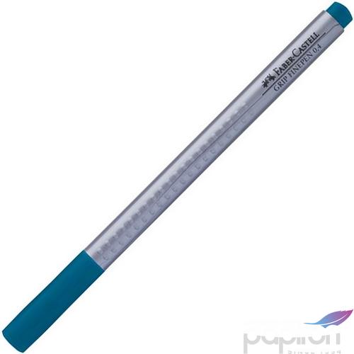 Faber-Castell tűfilc 0,4mm Grip kobalt türkiz rostiron 151653