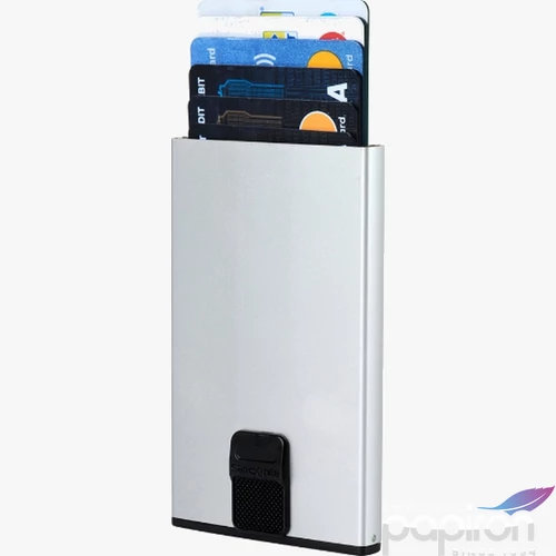 Samsonite bankkártya tartó Alu Fit 201 - Slide-Up Case 133888/1004-Aluminium
