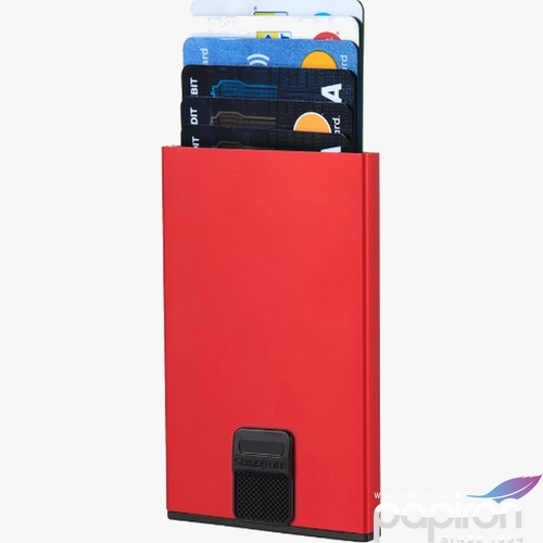 Samsonite bankkártya tartó Alu Fit 201 - Slide-Up Case 133888/1726-Red