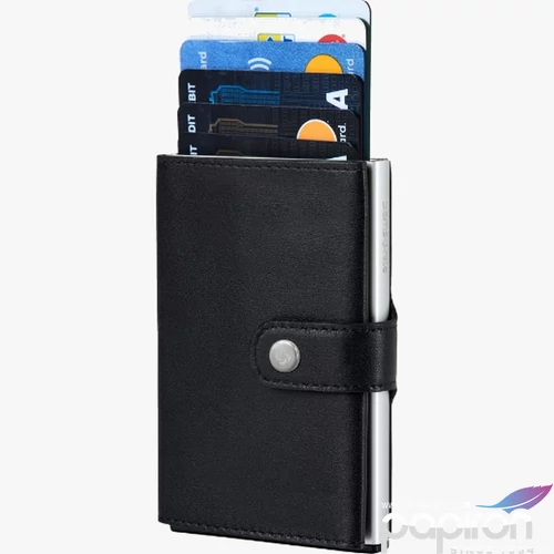 Samsonite bankkártya tartó Alu Fit 202 - Slide-Up Wallet 133890/1041-Black