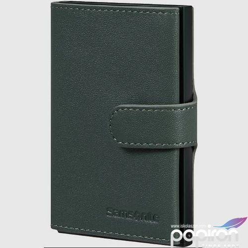 Samsonite bankkártya tartó Alu Fit 202 - Slide-Up Wallet 133890/9199-Climbing Ivy