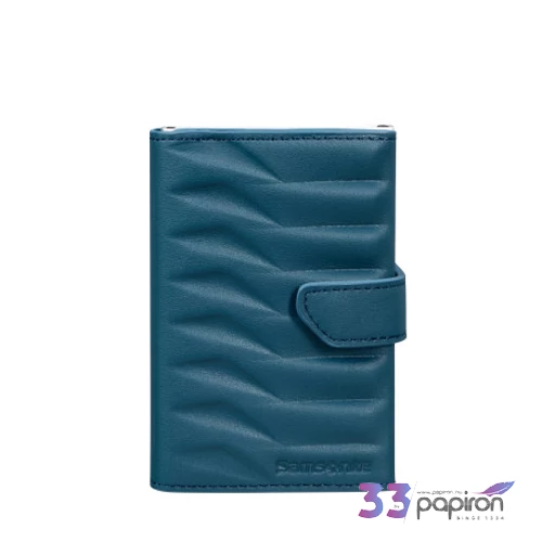 Samsonite bankkártya tartó Alu Fit 203 - Slide-Up W Proxis 151926/1686-Petrol Blue