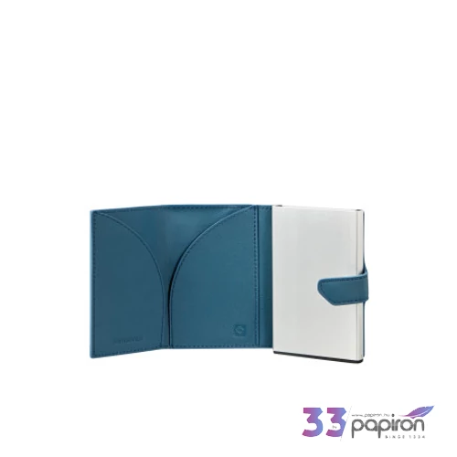 Samsonite bankkártya tartó Alu Fit 203 - Slide-Up W Proxis 151926/1686-Petrol Blue