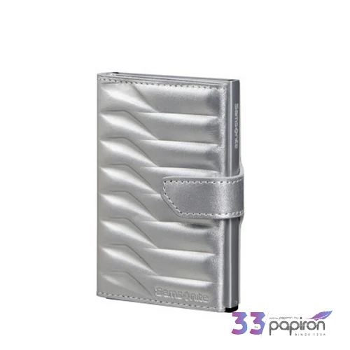 Samsonite bankkártya tartó Alu Fit 203 - Slide-Up W Proxis 151926/1776-Silver