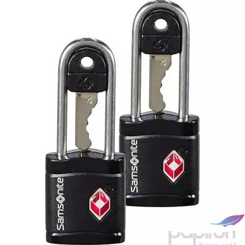 Samsonite biztonsági lakat Travell Accessor key lock tsa x2 121294/1041 Fekete