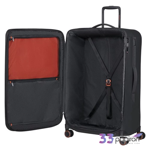 Samsonite bőrönd 26' Glazed Spinner 84/32 Exp 159768/1041-Black