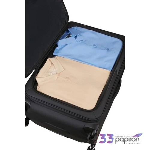 Samsonite bőrönd 26' Glazed Spinner 84/32 Exp 159768/1041-Black