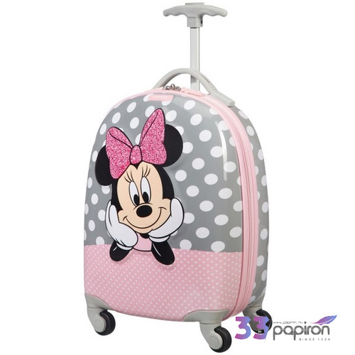 Samsonite kabinbőrönd 45/35 Disney Ultimate 2.0 32x46,5x23 106711/7064 glitter Minnie pink/szürke