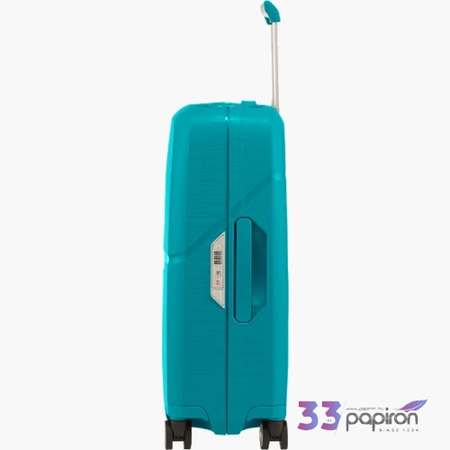 Samsonite kabinbőrönd 55/20 MAGNUM SPINNER karibi kék 109504/2479