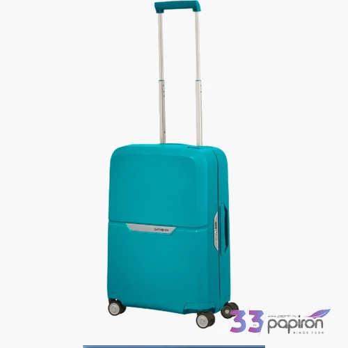 Samsonite kabinbőrönd 55/20 MAGNUM SPINNER karibi kék 109504/2479
