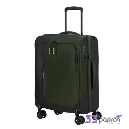 Samsonite kabinbőrönd 55/20 Spinner 55/20 Df Exp Biz2Go Trvl Earth Green-147609/1316