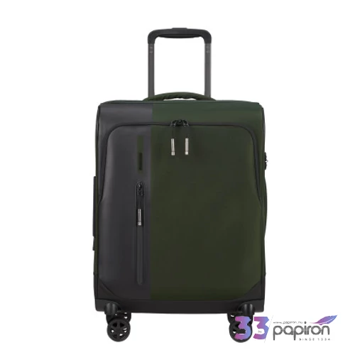 Samsonite kabinbőrönd 55/20 Spinner 55/20 Df Exp Biz2Go Trvl Earth Green-147609/1316