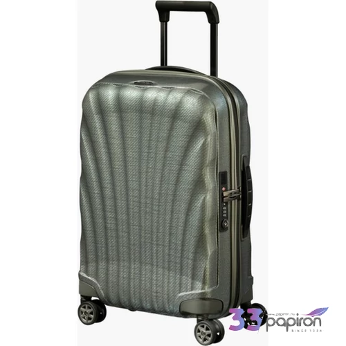 Samsonite kabinbőrönd 55/20 C-Lite spinner 55/20 122859/1542-Metallic Green