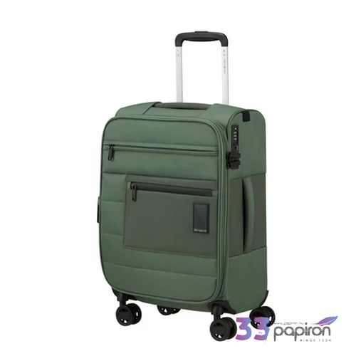 Samsonite kabinbőrönd 55/20 Vaycay Spinner 55/20 Exp L 35Cm 145446/588-Pistachio Green