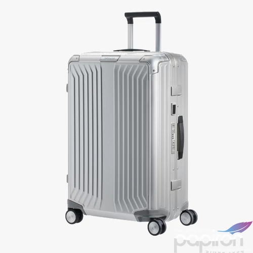 Samsonite bőrönd 69/25 Lite-Box Alu Spinner 122706/1004-Aluminium